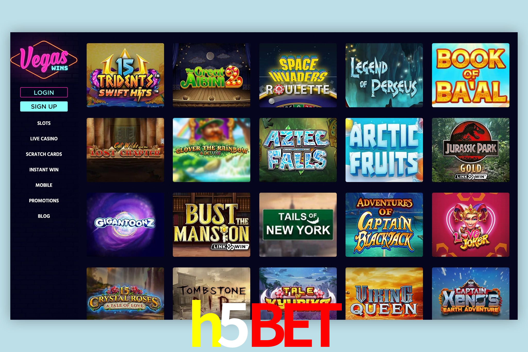 Casino VIP h5bet